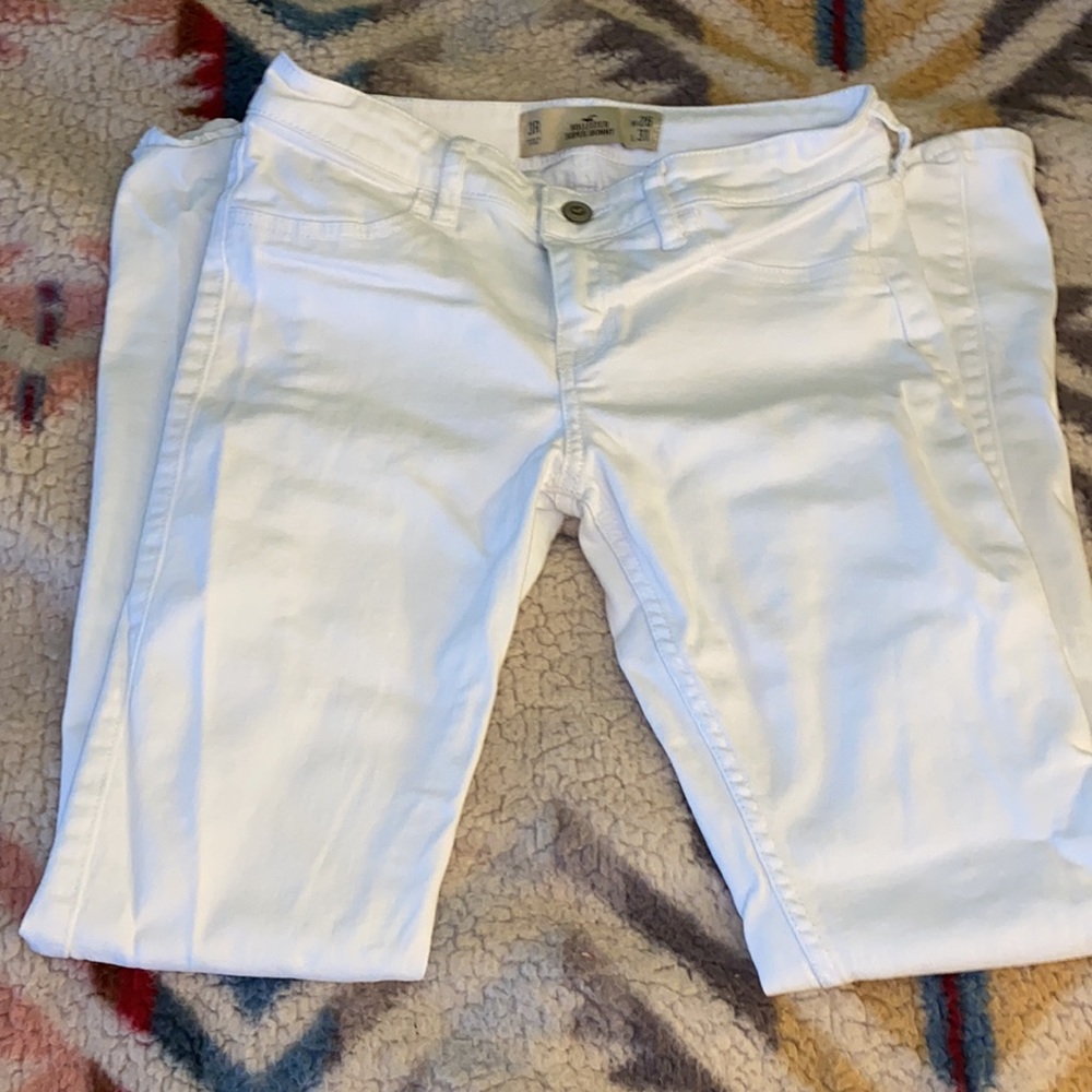 Hollister White Skinny Jeans